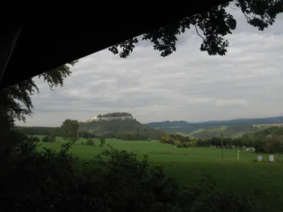 Naturlandschaft in der Nähe des Ferienhauses