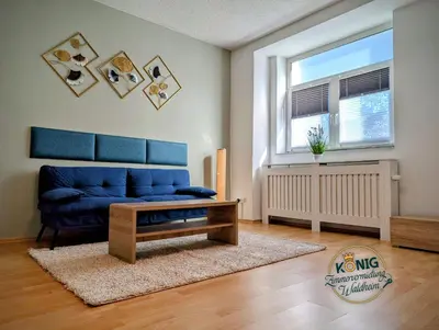 Ein Sitzbereich in der Unterkunft Business- & Urlaubswohnung