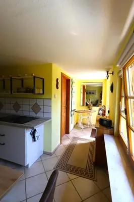 Ein Bett oder Betten in einem Zimmer der Unterkunft Cottage Sächsische Schweiz