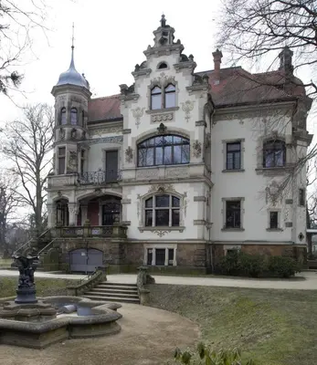 Ein Garten an der Unterkunft Suite der Villa Elsa