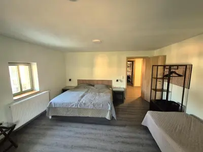 Ein Bett oder Betten in einem Zimmer der Unterkunft WellAktiv Geising