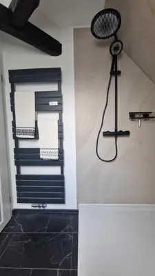 Ein Badezimmer in der Unterkunft Königsnase