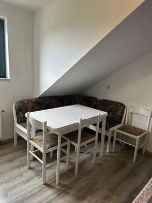 Ein Sitzbereich in der Unterkunft FeWo für 4 Personen in Wurzen