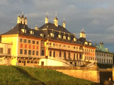Grundriss der Unterkunft Idyllische Ferienwohnung am Pillnitzer Schlosspark