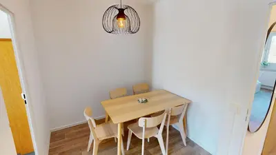 Grundriss der Unterkunft Apartment für 5 Personen, WLAN