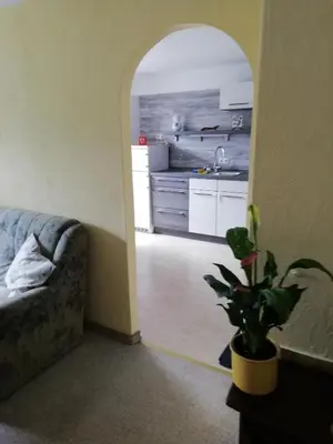 Küche/Küchenzeile in der Unterkunft Kleines Haus mit Geschichte