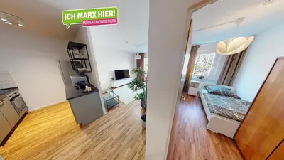 Ein Bett oder Betten in einem Zimmer der Unterkunft Komfortabel Wohnen für 5 Personen, WLAN