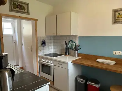 Küche/Küchenzeile in der Unterkunft Ferienhaus Nicklas