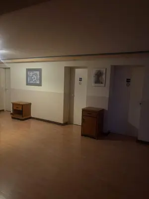 Ein Sitzbereich in der Unterkunft Rama Vona UG
