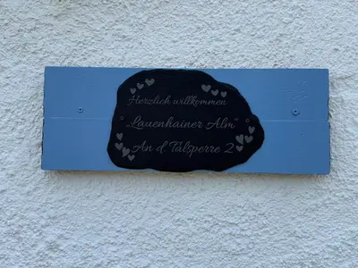 Ein Zertifikat, Auszeichnung, Logo oder anderes Dokument, das in der Unterkunft Lauenhainer Alm ausgestellt ist