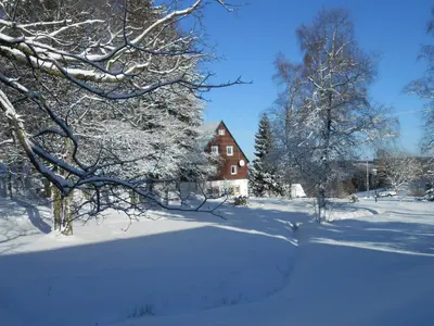 Pension Haus Pentacon im Winter