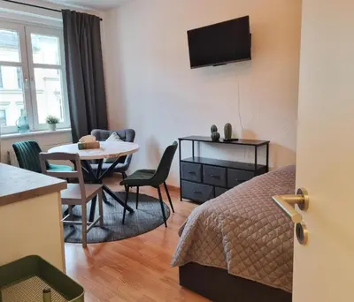 TV/Unterhaltungsangebot in der Unterkunft City Apartment Dresden