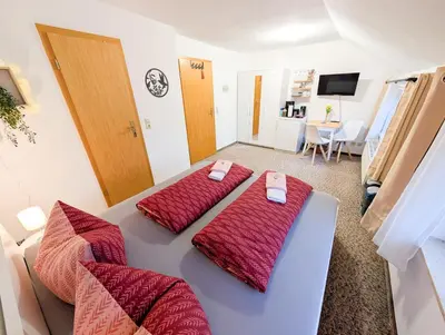 TV/Unterhaltungsangebot in der Unterkunft L4 - Urlaubsmagie - Kleine Wohnung am Wanderweg