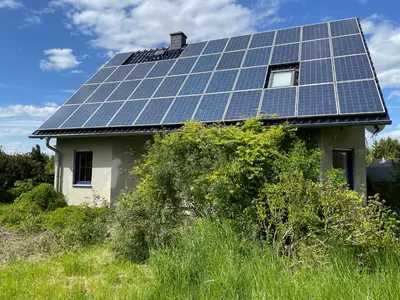 Ein Garten an der Unterkunft Gästehaus Silke