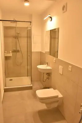 Ein Badezimmer in der Unterkunft City Apartment Dresden 4