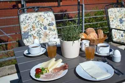 Essen in der Pension oder in der Nähe
