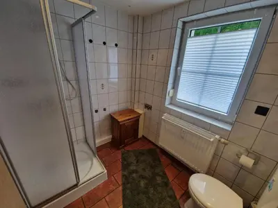 Ein Badezimmer in der Unterkunft Ferienwohnung Christoph