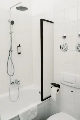 Ein Badezimmer in der Unterkunft JINO Dresden I Zentrumsnah - WLAN - Küche