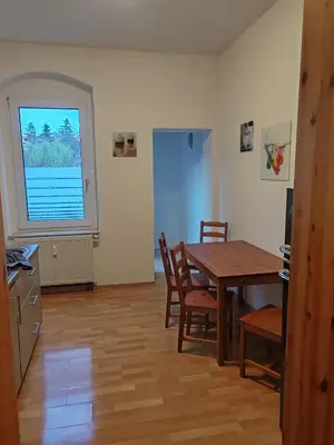 Küche/Küchenzeile in der Unterkunft Elbe Quartier Meissen Wohnung Nr 9