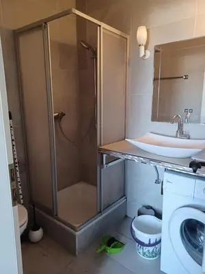 Ein Badezimmer in der Unterkunft Stadtvilla Nichterlein