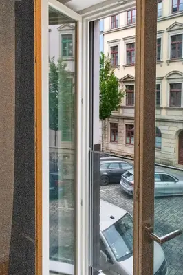 Grundriss der Unterkunft Luxus im Zentrum für 6 Personen! 3 Zimmer, Balkon, WLAN, Parkplatz