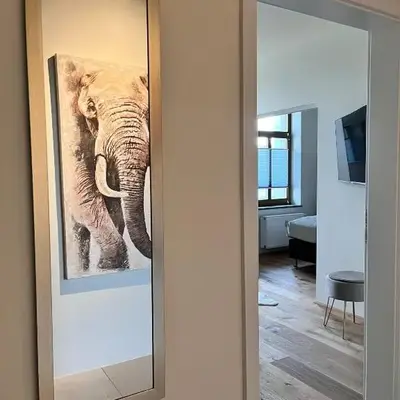 Royal Haus Chemnitz 3- Balkon nahe Zeisigwald