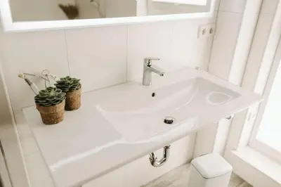 Ein Badezimmer in der Unterkunft TOLE Ferienunterkunft