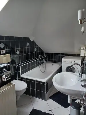 Ein Badezimmer in der Unterkunft Stadtvilla Nichterlein - Ferienwohnung Nr 12