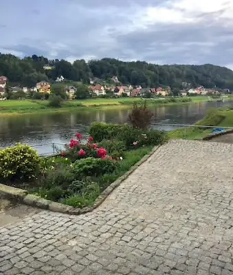 Naturlandschaft in der Nähe der Ferienwohnung