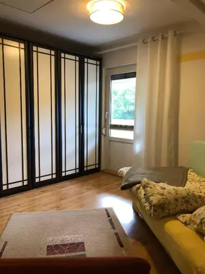 Ein Bett oder Betten in einem Zimmer der Unterkunft Charming Family Retreat in Hoyerswerda, Germany