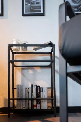 Die Bibliothek in der Ferienwohnung