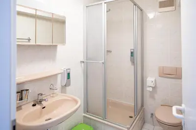 Ein Badezimmer in der Unterkunft Hotel Bavaria