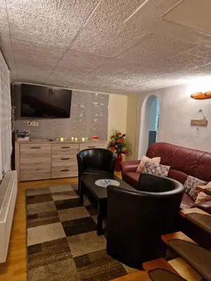TV/Unterhaltungsangebot in der Unterkunft Ferienwohnung Helma Richter