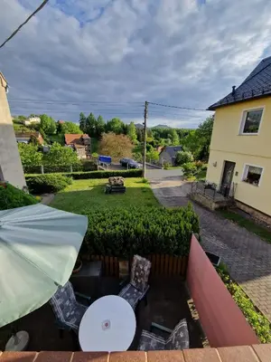 Ein Garten an der Unterkunft Ferienwohnung Helma Richter
