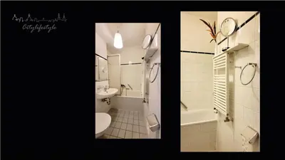 Ein Badezimmer in der Unterkunft Appartement im Herzen Dresdens