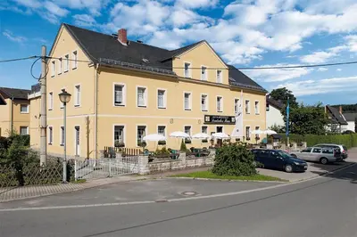 Das Gebäude in dem sich das Hotel befindet