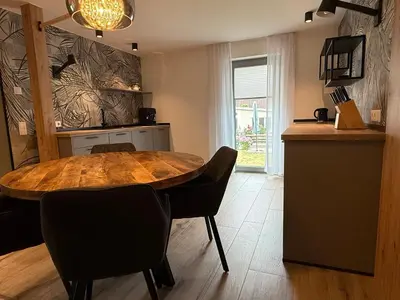 Küche/Küchenzeile in der Unterkunft Ferienhaus #4 Gamrig