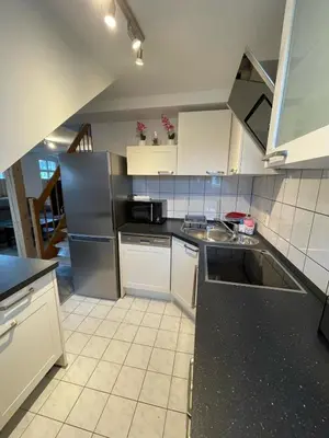 Küche/Küchenzeile in der Unterkunft Avenue Apartment - Klarastraße