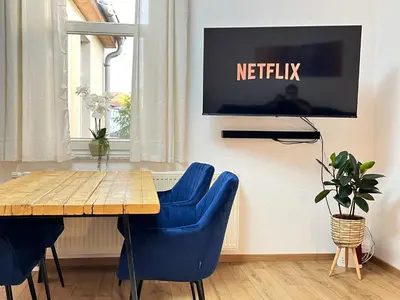 TV/Unterhaltungsangebot in der Unterkunft Grill and Chill Terrasse, Dresden und Sächsische Schweiz erleben