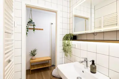 Ein Badezimmer in der Unterkunft StayTime - Olive Nest
