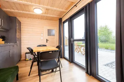 Grundriss der Unterkunft NORA Stays Tiny House direkt am See - Sauna - Klima