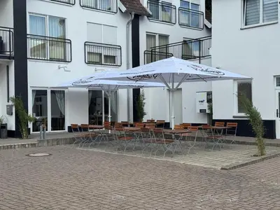 Das Gebäude in dem sich das Hotel befindet