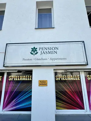Ein Zertifikat, Auszeichnung, Logo oder anderes Dokument, das in der Unterkunft Pension Jasmin A ausgestellt ist