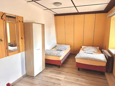 Ein Bett oder Betten in einem Zimmer der Unterkunft Pension Jasmin A