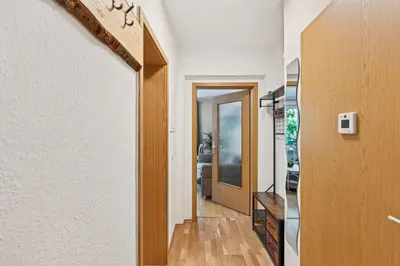 Küche/Küchenzeile in der Unterkunft DresdenStay Nähe Elbepark 2 Schlafzimmer Kamin PS4