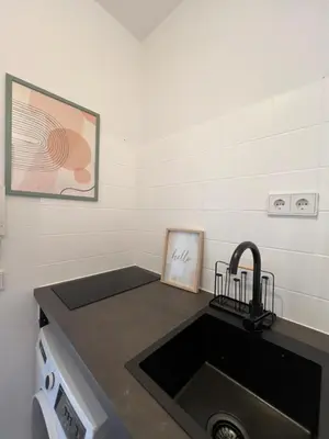 Küche/Küchenzeile in der Unterkunft Pretty Home D10 Small&Smart