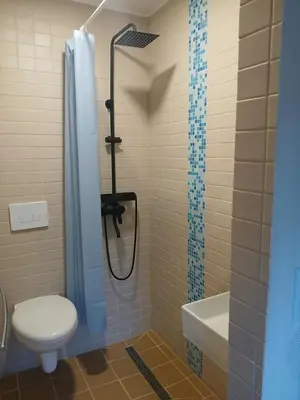Ein Badezimmer in der Unterkunft Pension Ambiente