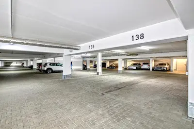 Grundriss der Unterkunft Art Deco Residence Elbblick Parken Küche