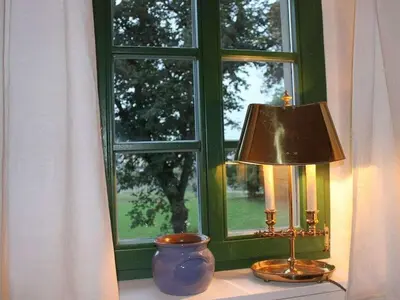 Ein Garten an der Unterkunft dreamlike Elb-Chalet