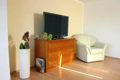 TV/Unterhaltungsangebot in der Unterkunft Ferienwohnung Maul